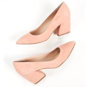 Botkier Stella block heels women’s pointy pumps shoes.